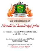 Tradiční hasičský ples 31.1.2026 od 20:00 1